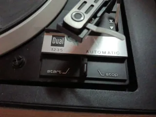 Tocadiscos Dual Marrón 1235