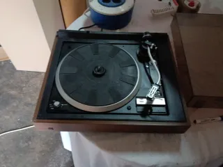 Tocadiscos Dual Marrón 1235