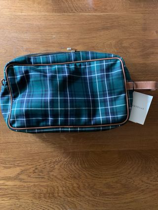 Neceser PERTEGAZ cuadros escocés sin estrena