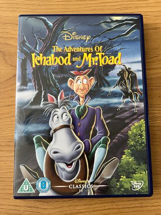 DVD Disney Las Aventuras de Ichabod y Mr. Toad