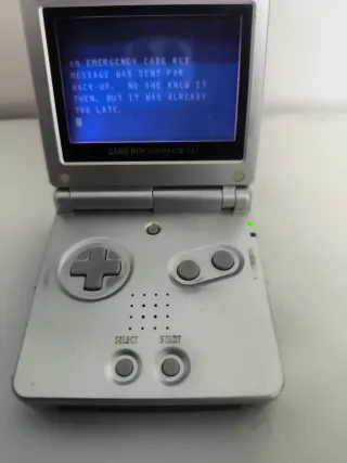 Nintendo Game Boy Advance SP Plata