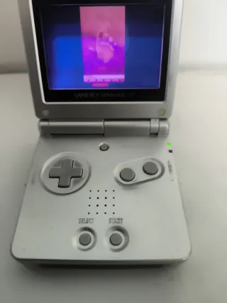 Nintendo Game Boy Advance SP Plata