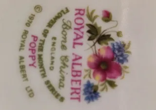 Portachiavi Porcellana August. Royal Albert