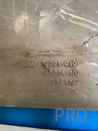 BMW serie 1 tubo de escape ref: 286676