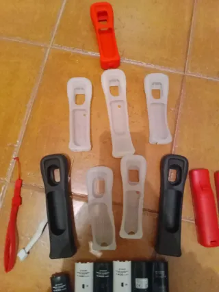 Lote Mandos y fundas Wii