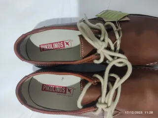 Zapatos Pikolinos Marrones Cordones