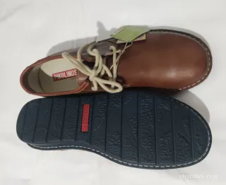 Zapatos Pikolinos Marrones Cordones