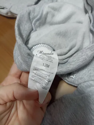 Chándal bebé 12 meses estrellas