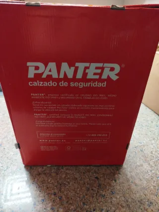 Zapatos de seguridad Panter