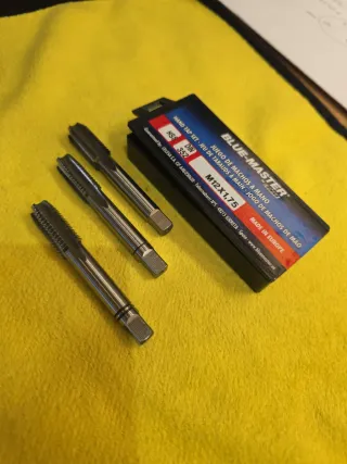 Machos roscar M12x1,75 HSS DIN 352