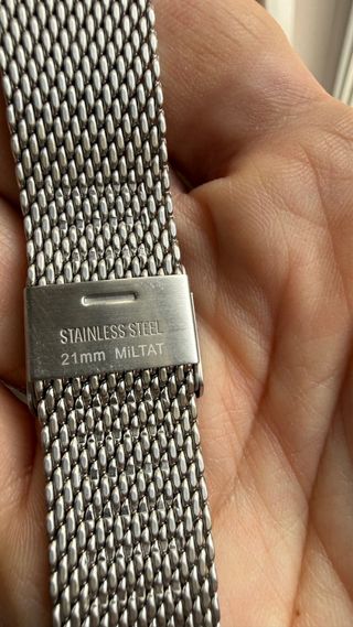 Correa Acero Milanese Strapcode 21mm