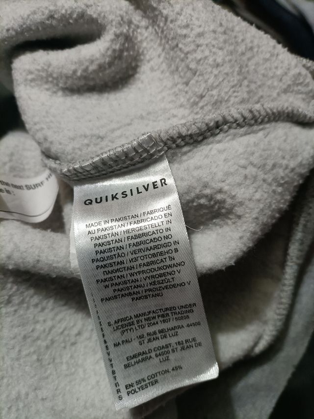 Sudadera Quiksilver Hombre Talla L