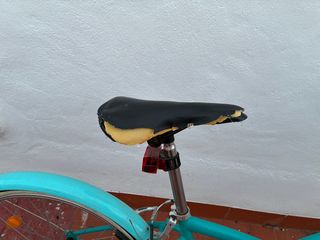 Bicicleta infantil color turquesa