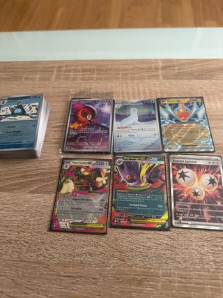 Colección Cartas Pokémon: Mega-Gengar, Rotom, Dewg