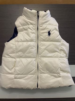 Chaleco Polo Ralph Lauren niña 2 años reversible