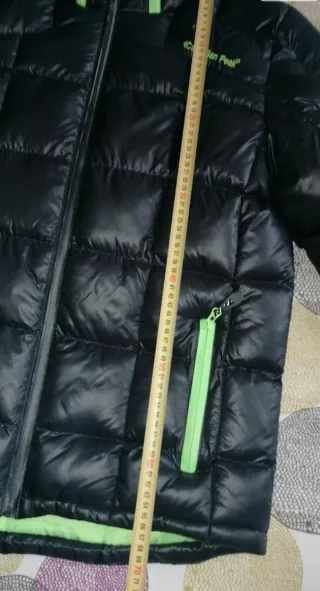 Cazadora Canadian Peak Talla M Negro/Verde.