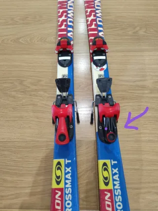 Esquís Salomon Crossmax T 120cm Niños