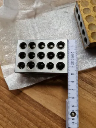 Bloque combinado precisión  acero endurecido