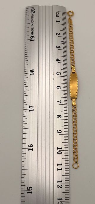 Esclava bebé oro 011-05-00443