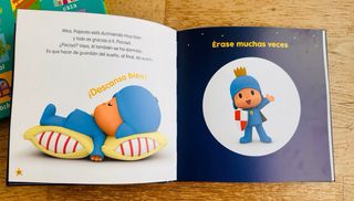 Cuentos de buenas noches y Vocabulario con solapas