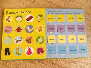 Cuentos de buenas noches y Vocabulario con solapas