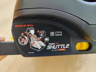 Alzador coche Peg Perego Isofix