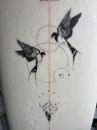 Tabla Surf Mid Length 6'6 incluye quillas fcs2