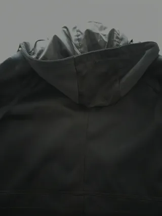 Abrigo Parka Zara Man Negro Hombre