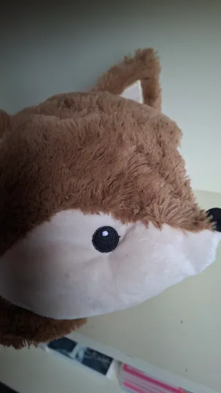 Scaldapiedi a forma di volpe