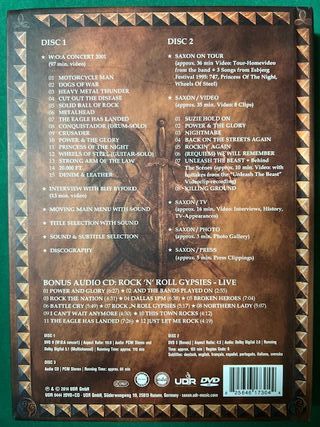 Saxon: The Chronicles Digibook 3 Discos