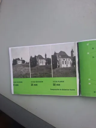 Zeiss Ikon Contarex Bulseye. Manual instrucciones