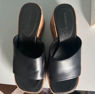 Sandalias Bershka Tacón Plataforma