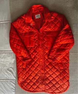 Chaqueta Only acolchada roja