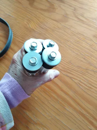 4 tornillos de transporte 12 cm