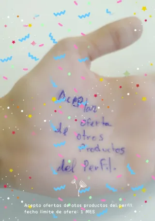 Tiquet de oferta aceptada.