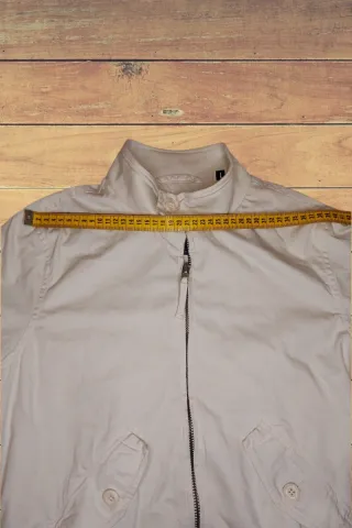 Giubbino Bomber Boom Boogie Panna Made in Italy