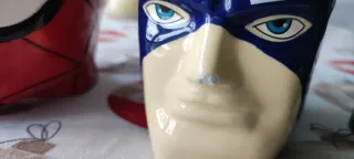 Tazas Marvel Spiderman, Capitán América, Hulk