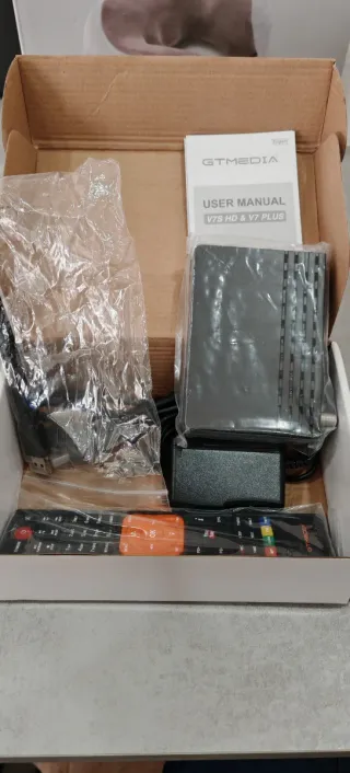 Receptor GT MEDIA V7S HD Digital Satélite