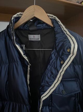 Plumífero Moncler Azul Talla L