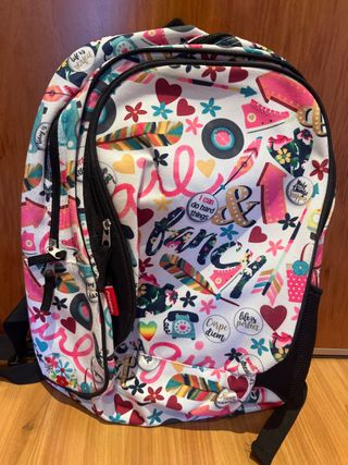 Mochila juvenil Perona multicolor