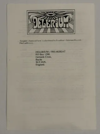 Porcupine Tree Tarquin's Seaweed Farm Cassetta 199