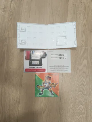 Inazuma Eleven 3 Rayo Celeste 3DS Caja y Manuales