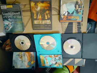 Lote 7 DVDs: Piratas del Caribe, Dragon Ball Z, Ha