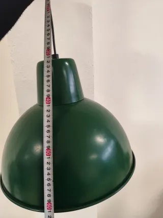 Lámpara de techo verde IKEA