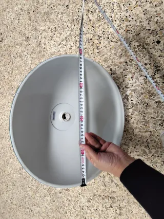 Lámpara de techo verde IKEA