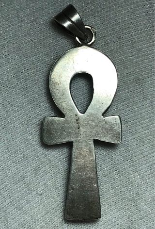 Colgante Plata Ley Ankh Egipto + Regalo