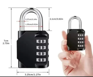 Candado de combinación 4 dígitos NUEVOS