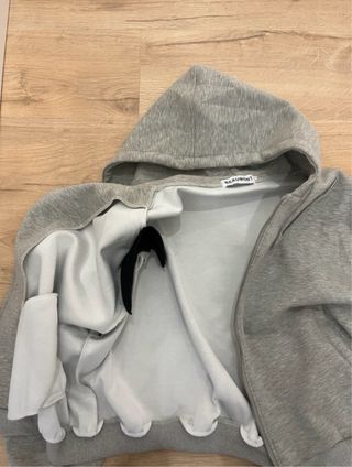 Sudadera Beaumont Gris Baggy