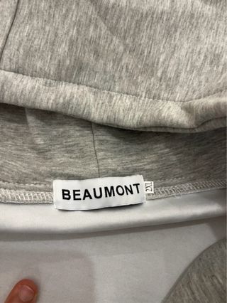Sudadera Beaumont Gris Baggy