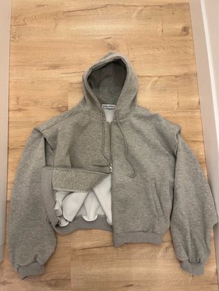 Sudadera Beaumont Gris Baggy
